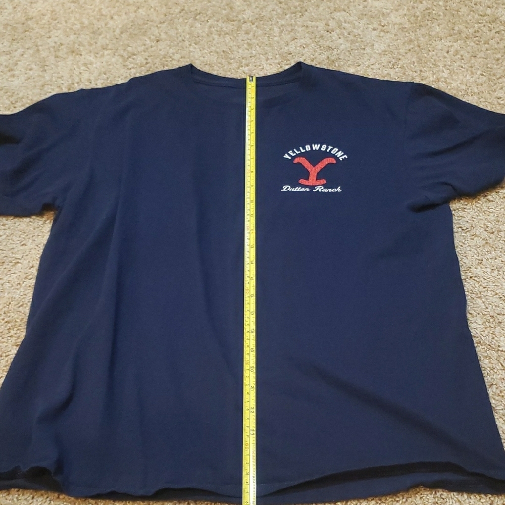 Yellowstone Dutton Ranch Navy T-Shirt